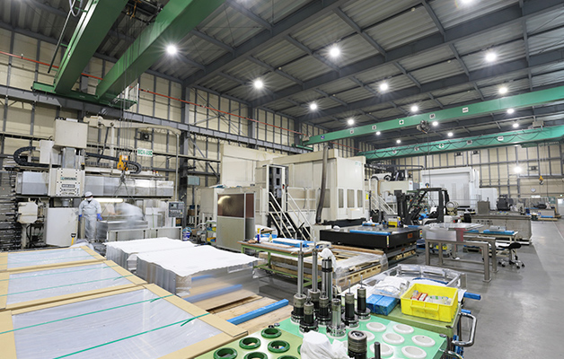 機械加工フロア